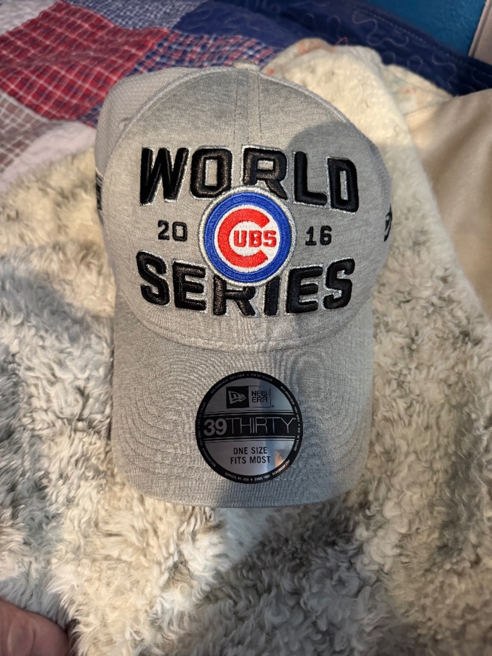 Classic Chicago Cubs World Series hat